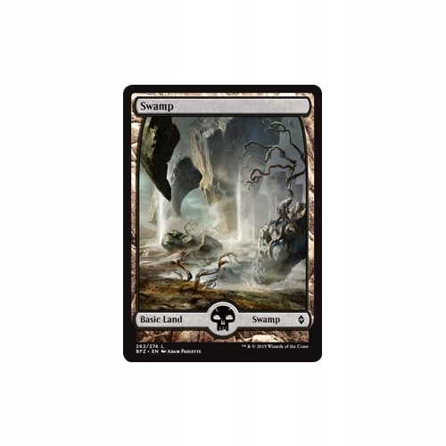 Mtg Swamp *Full-Art/Textless*