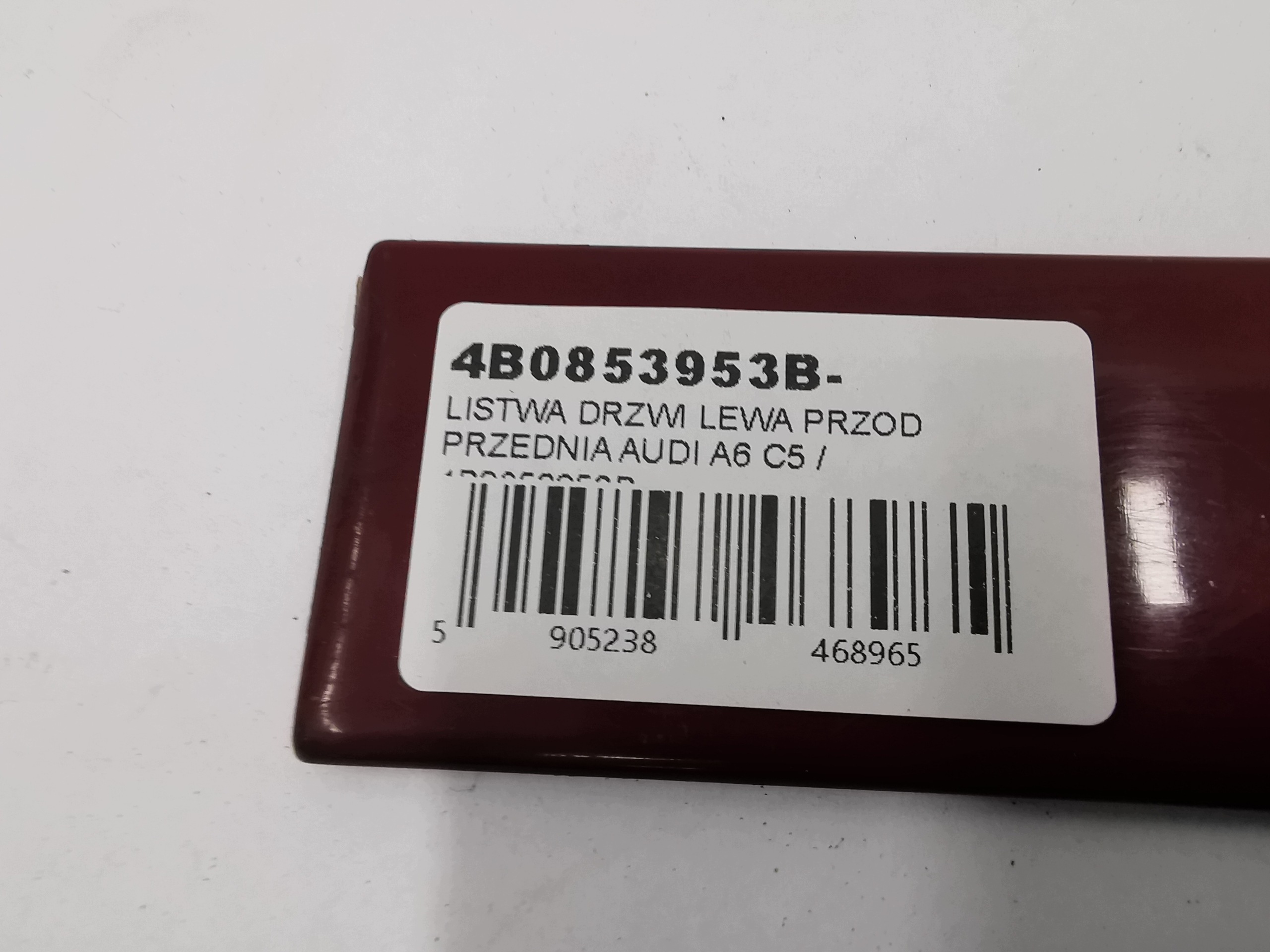 lišta dvere ľavá predok predná AUDI A6 C5 / 4B0853953B
