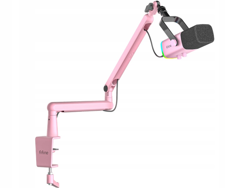 Mikrofon Fifine TAM8P Kardioidalny Różowy Przewodowy Dynamiczny