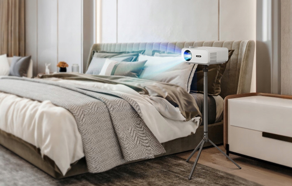 BLITZWOLF REGULOWANY STOJAK STATYW NA RZUTNIK TRIPOD OBROTOWY UCHWYT 360° Informacje o bezpieczeństwie CE