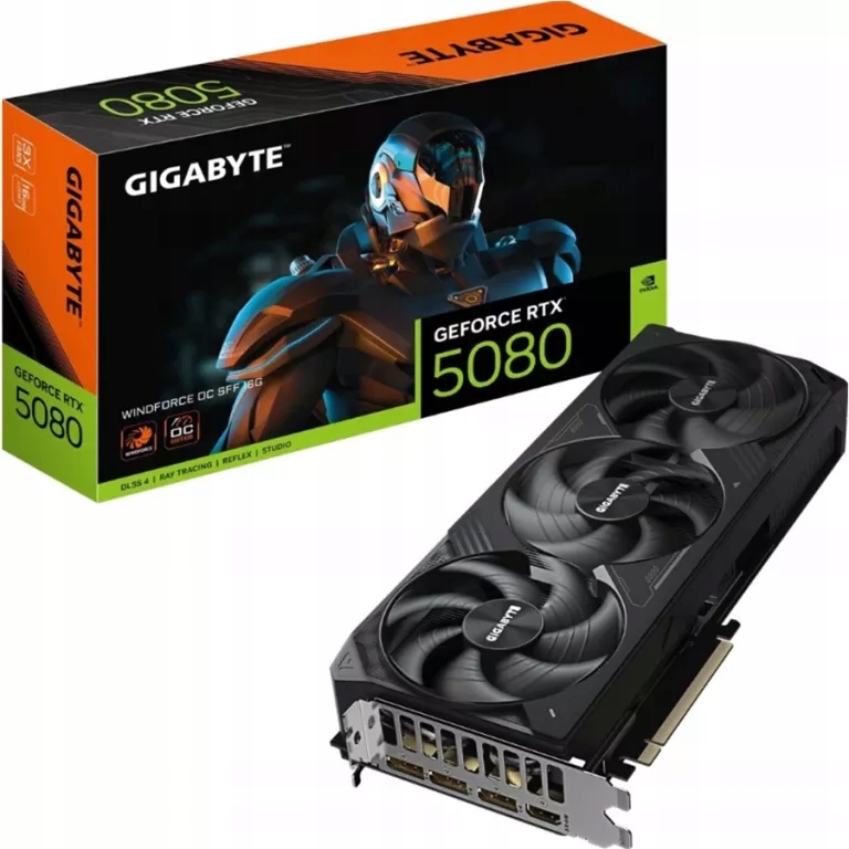 Karta Graficzna Gigabyte Geforce Rtx 5080 Windforce Oc Sff 16G