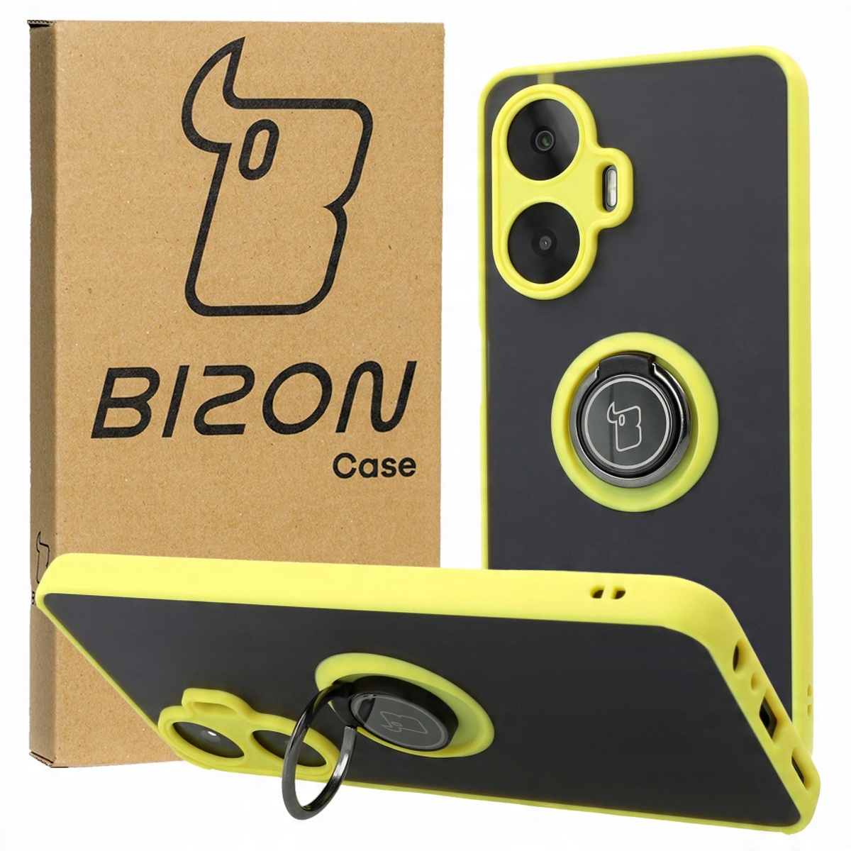 

Etui Bizon do Realme C55, obudowa, case, ring