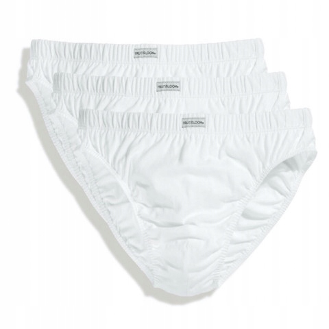 

Slipki męskie Classic 3-pack FruitLoom Biały M