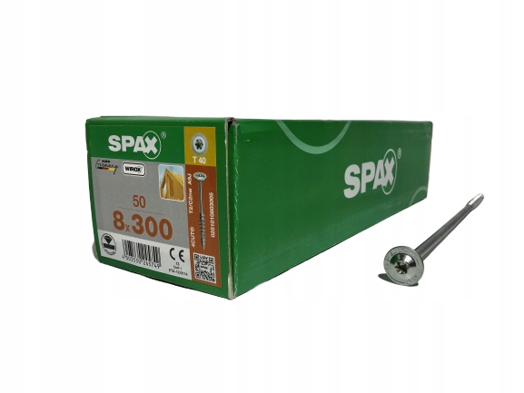 

Spax Wkręt Ciesielski Konstrukc 1 Szt 8x300 Talerz