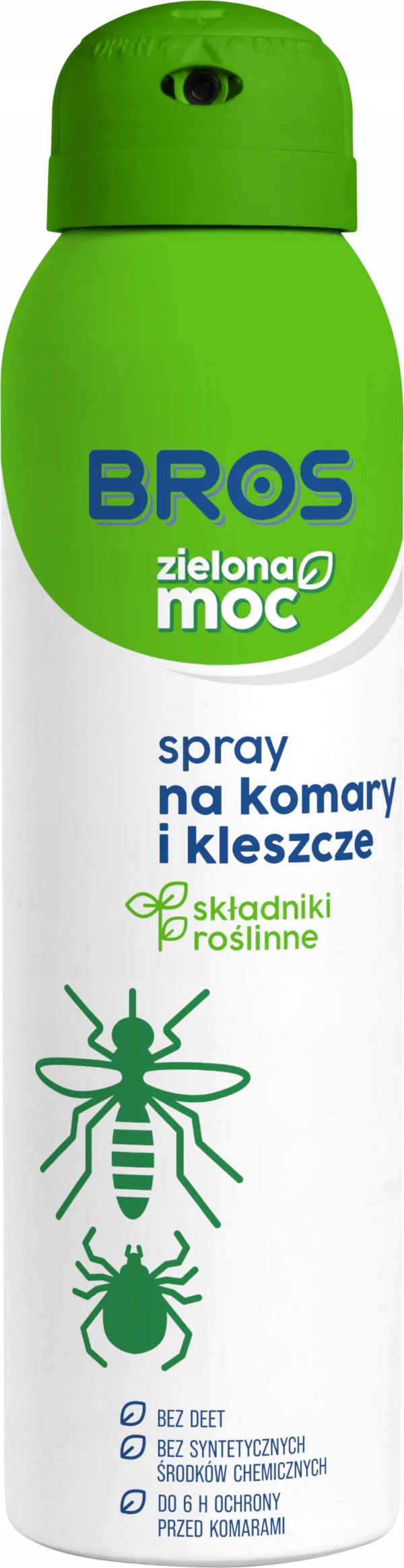 BROS ZIELONA MOC SPRAY NA KOMARY I KLESZCZE