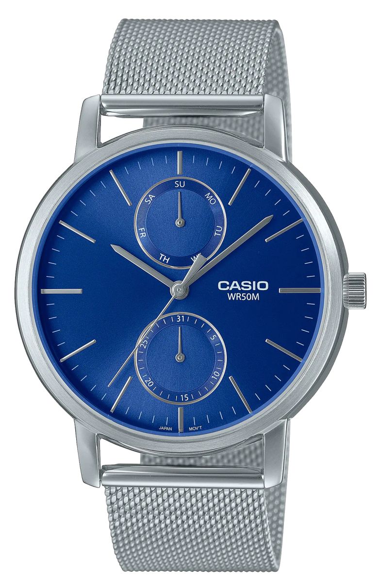 Pánské analogové hodinky s datumovkou Casio MTP-B310M Gravírování Bonus