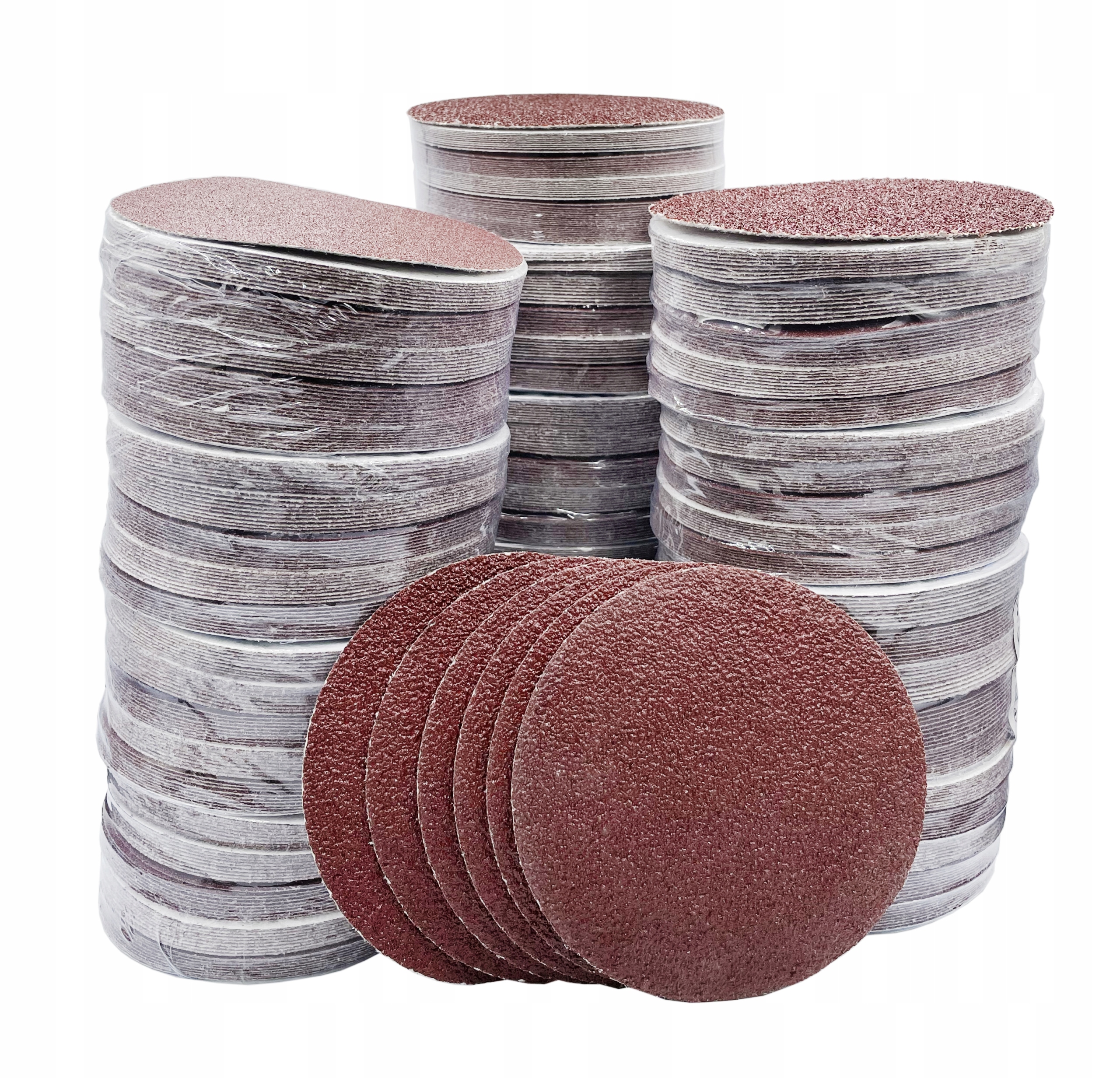 KRĄŻEK RZEP PAPIER ŚCIERNY 125 MM 50 SZT. GERMANY