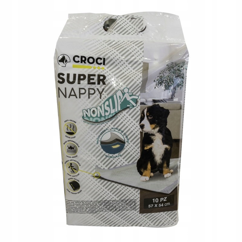

Podkłady Super Nappy 57x54 cm/10szt. Croci