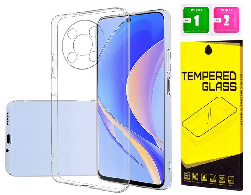 

Etui Silikon Do Huawei Nova Y90 Szkło 9H