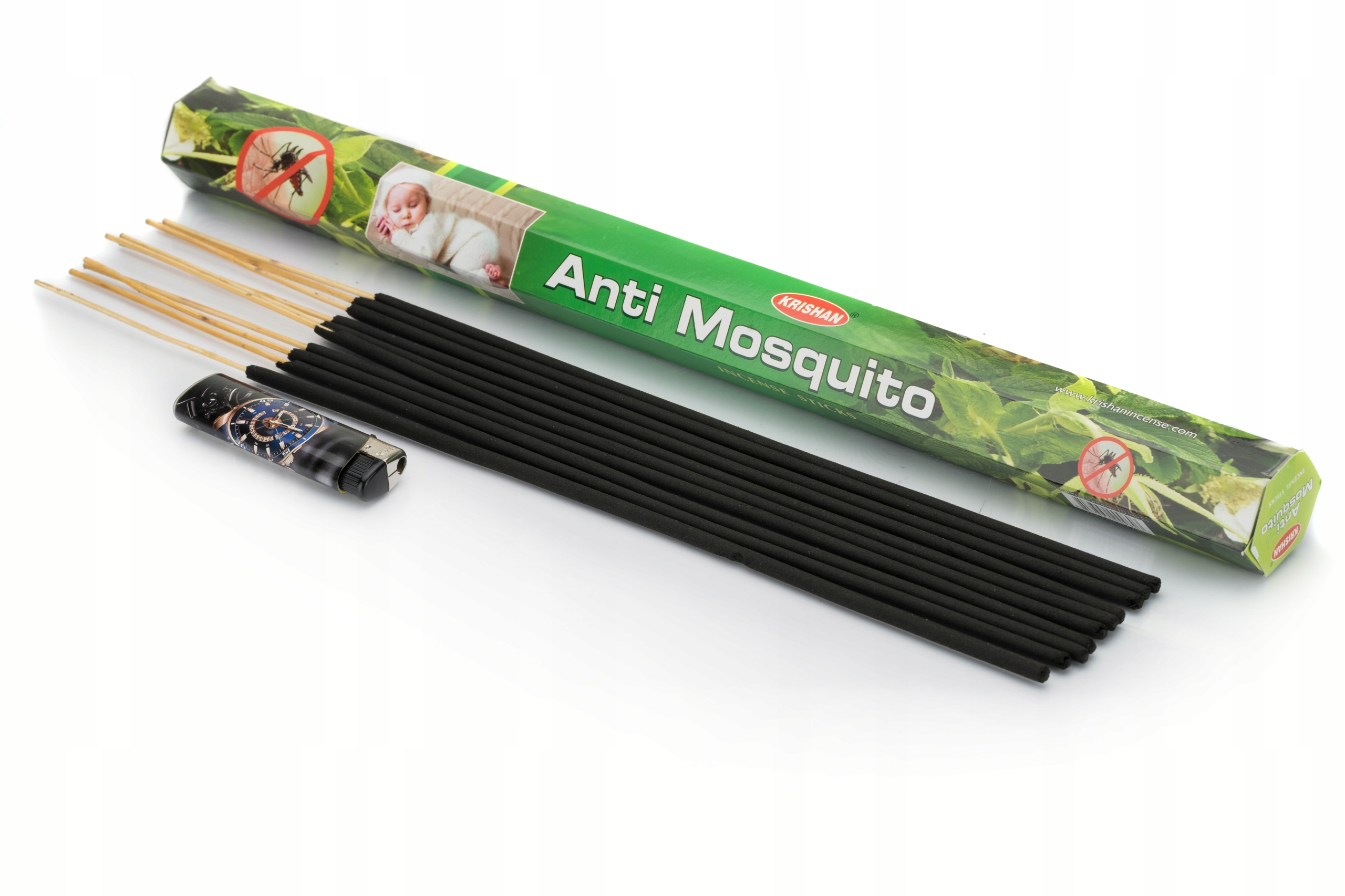 Kadzidło ogrodowe Anty mosquito Krishan na komary