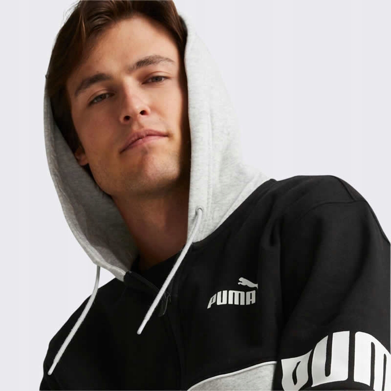 PUMA BLUZA MĘSKA SPORTOWA ROZPINANA Z KAPTUREM 849841-04 - S Model 849841