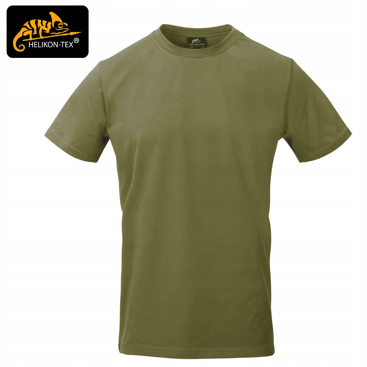 Koszulka Męska T-Shirt Helikon Bawełna Organic SLIM Sportowa US Green XXL Kod producenta TS-OCS-OS-29-B03