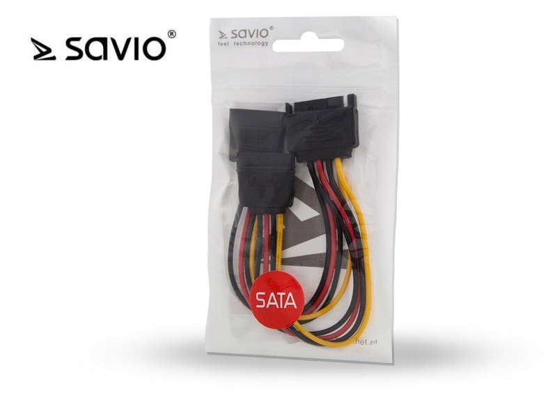 

Kabel zasilający / adapter sata 15pin M - 2xSATA 1