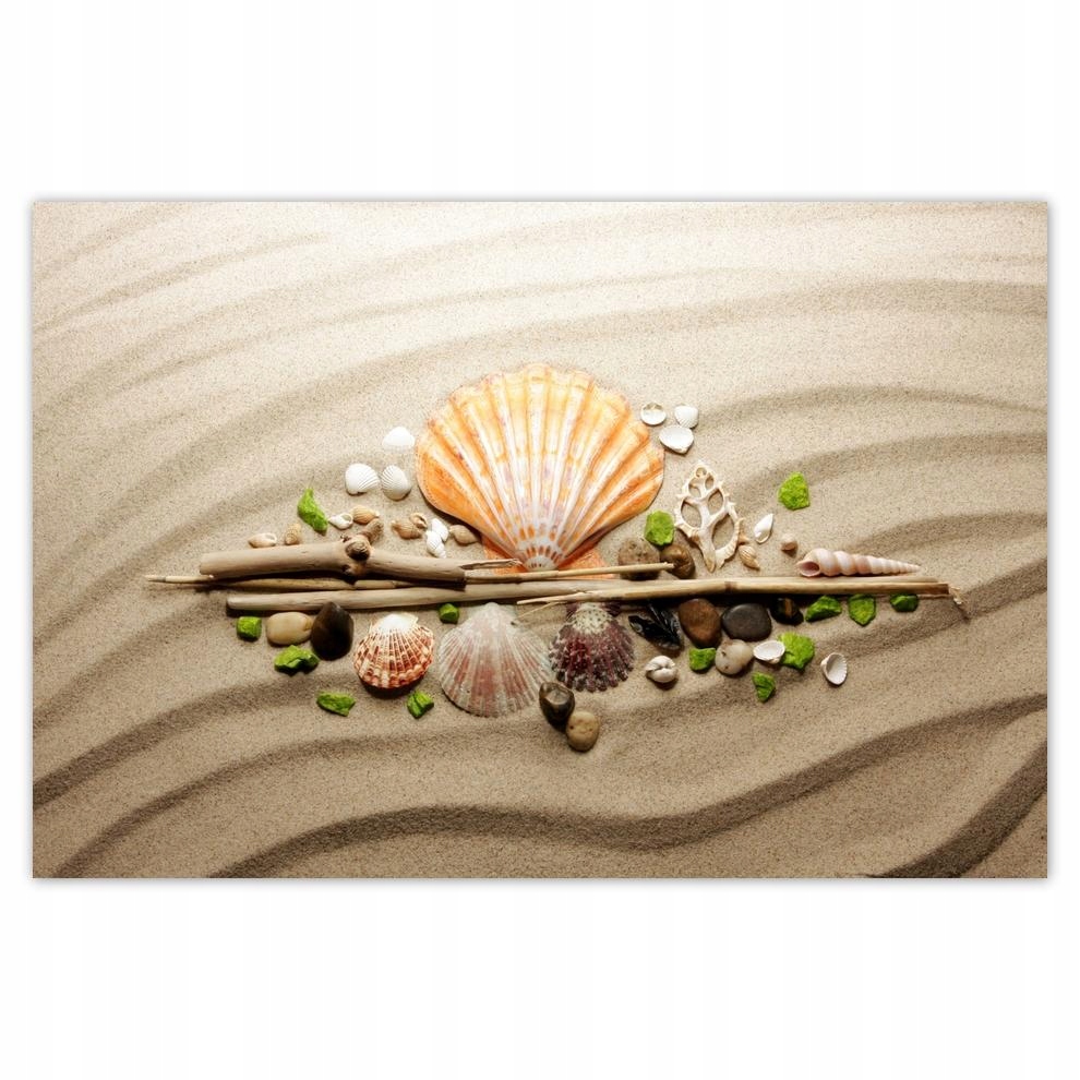 

Plakat 93x62 Muszelki Morski piasek