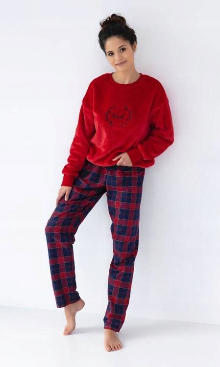 Cordelia Dámské pyžamo Sensis, silná měkká flanelová tkanina