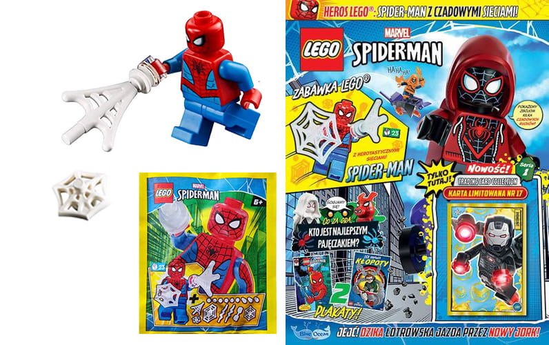 Czasopismo Nr. 04.2023 LEGO Spider-Man + Akcesoria - 682306 Numer czasopisma 4