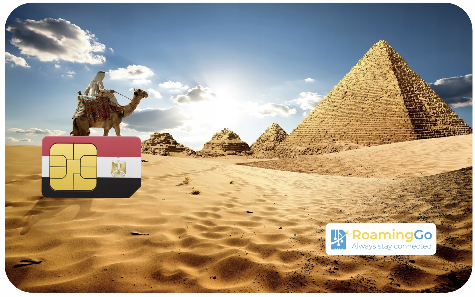 Internet na Sim kartu Egypt Roaming Egypt 20GB