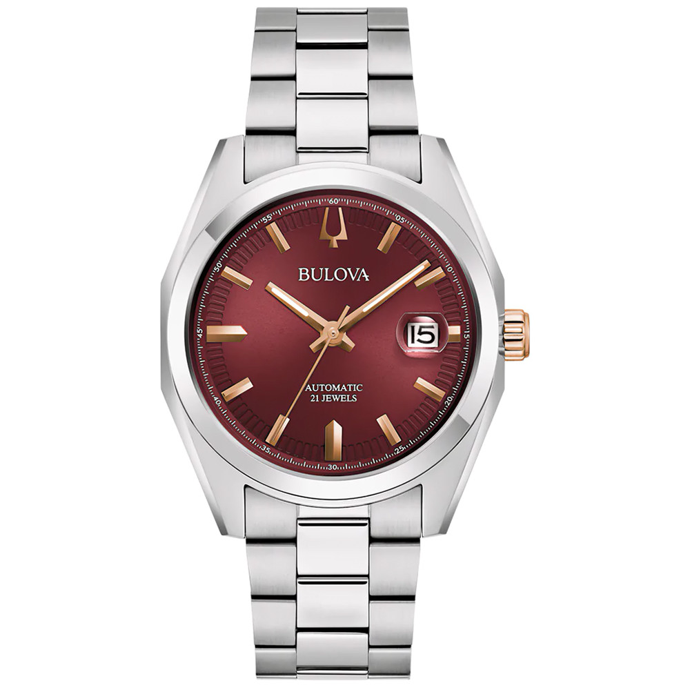 Pánské Hodinky Bulova 98B422 stříbrné
