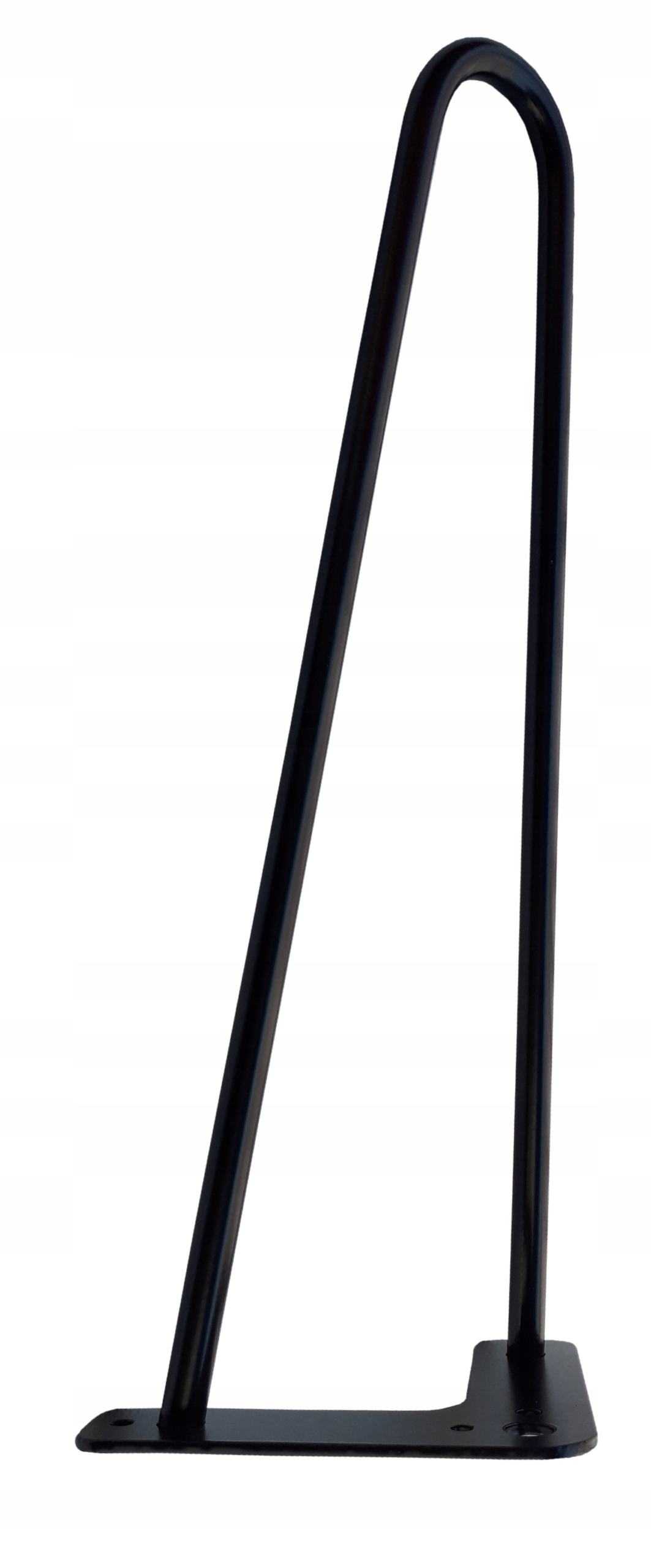 Hairpin legs metalowa noga stołu loft 48cm 2pręty (nogi metalowe prętów