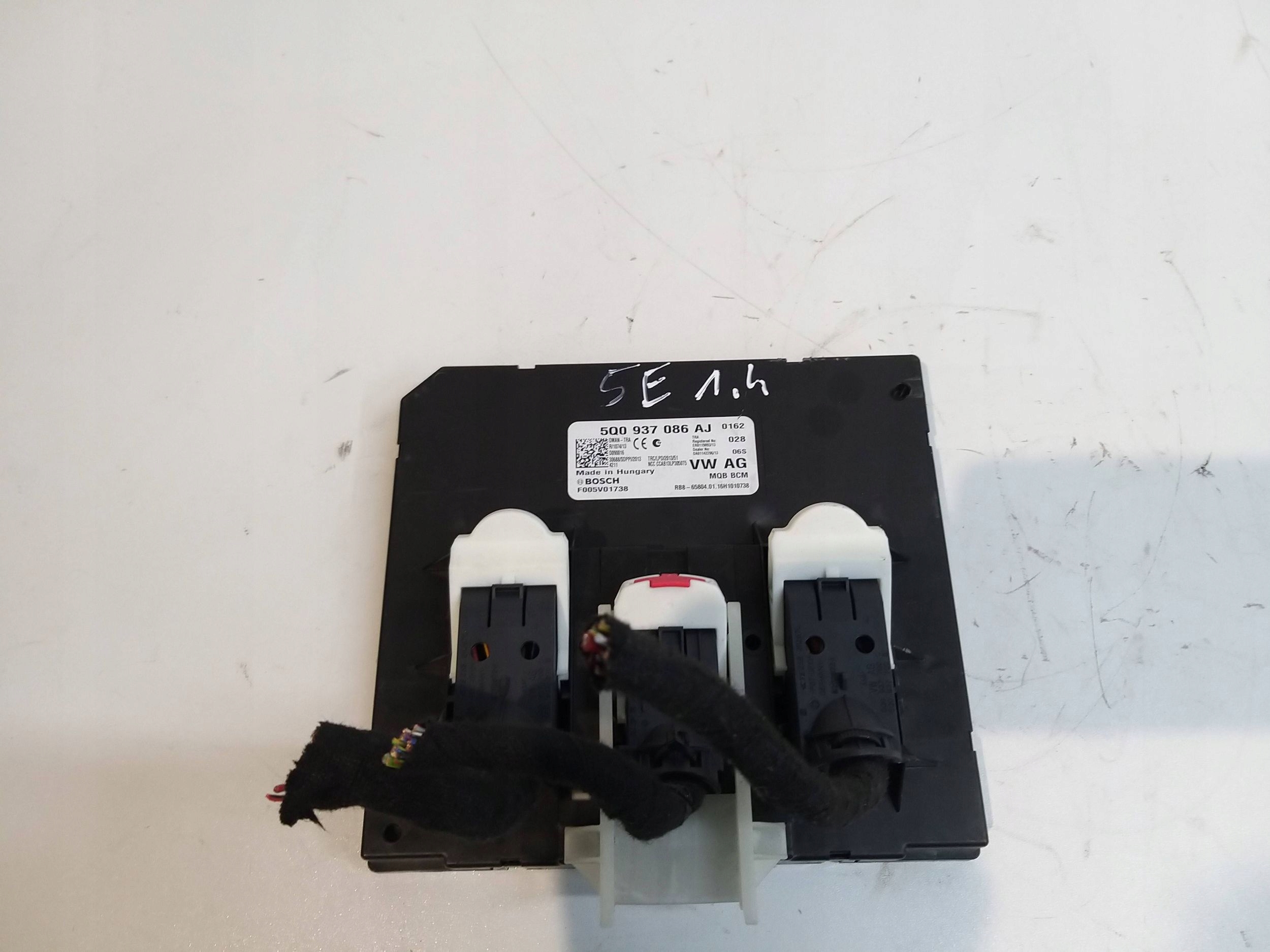 SKODA OCRTAVIA III module control unit KOMFORTU 5Q0937086AJ 12R