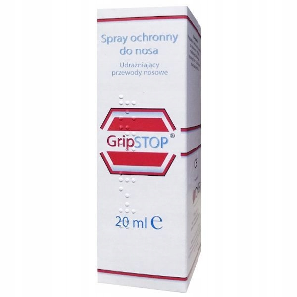 

Grip Stop Spray Udrażniający Do Nosa odporność!