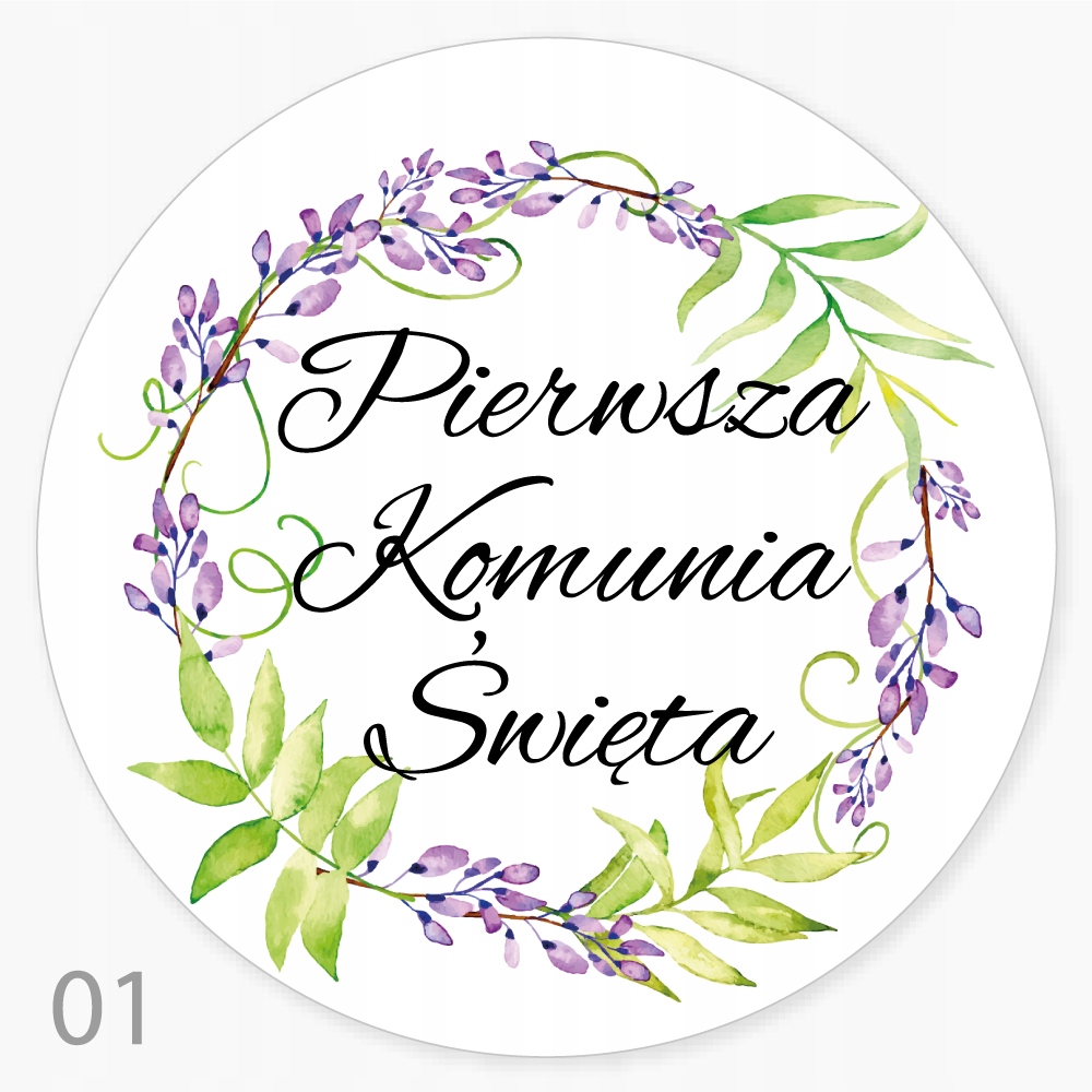 

Naklejki Pierwsza Komunia Święta Dewocjonalia 24