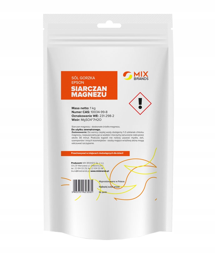 

Big Nature Sól gorzka epson siarczan magnezu 1 kg
