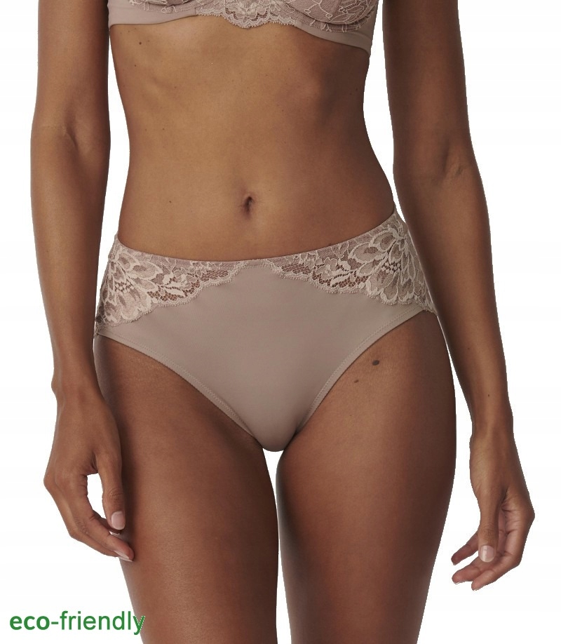 TRIUMPH majtki damskie figi koronkowe Amourette charm PURE maxi 38 brązowy Model amourette charm pure maxi