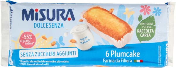 Levně 4x Jogurtové muffiny bez cukru 6x31,7 g Misura