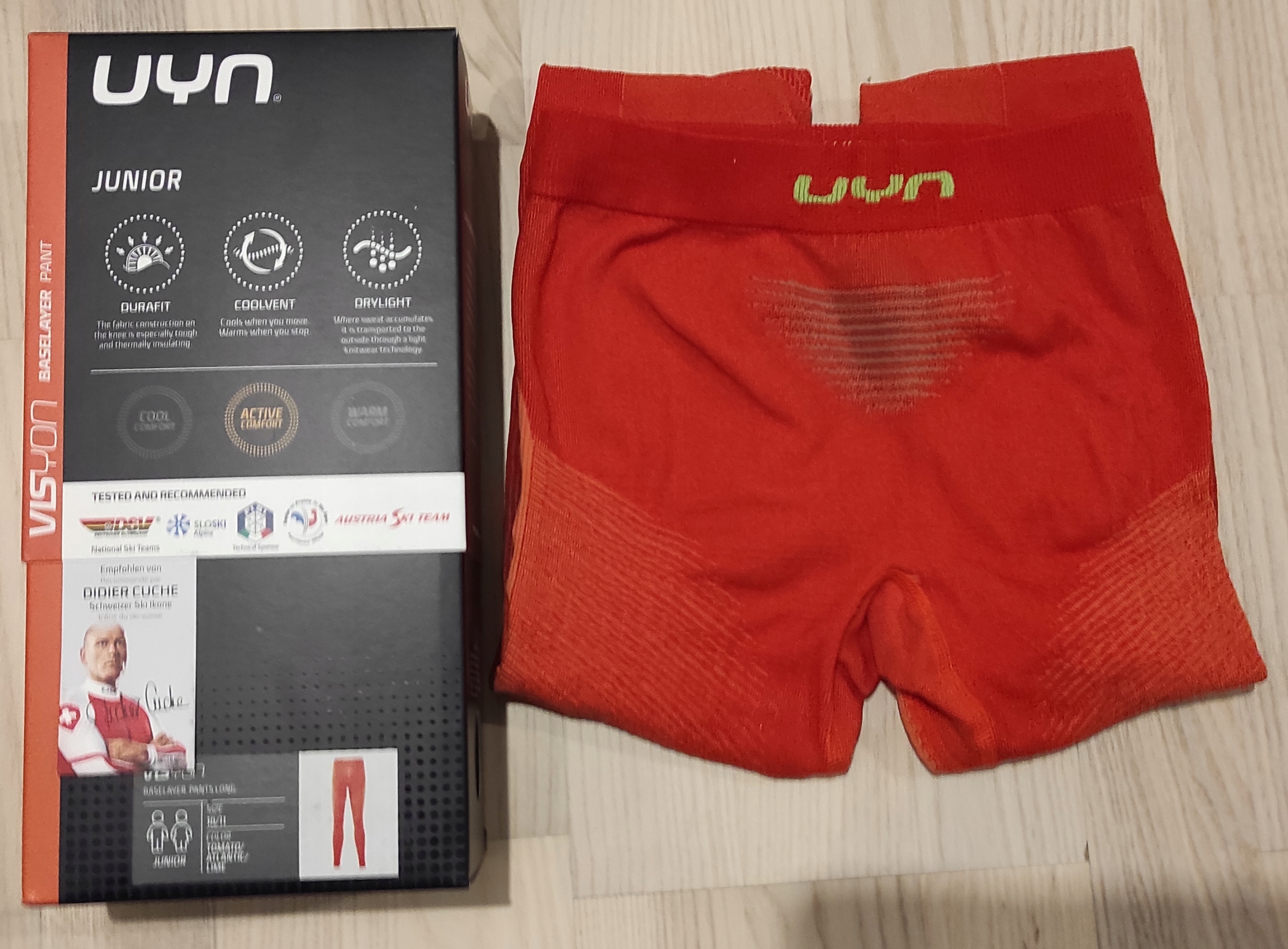 Getry termoaktywne Junior UYN VISYON 6/7 Kod producenta U100062 R350