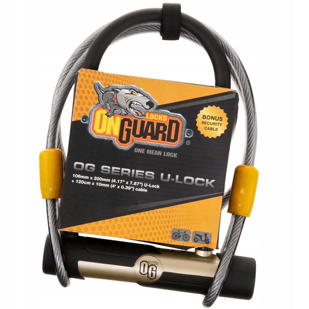 Zapięcie Rowerowe Blokada Do Roweru U-lock Onguard 5815