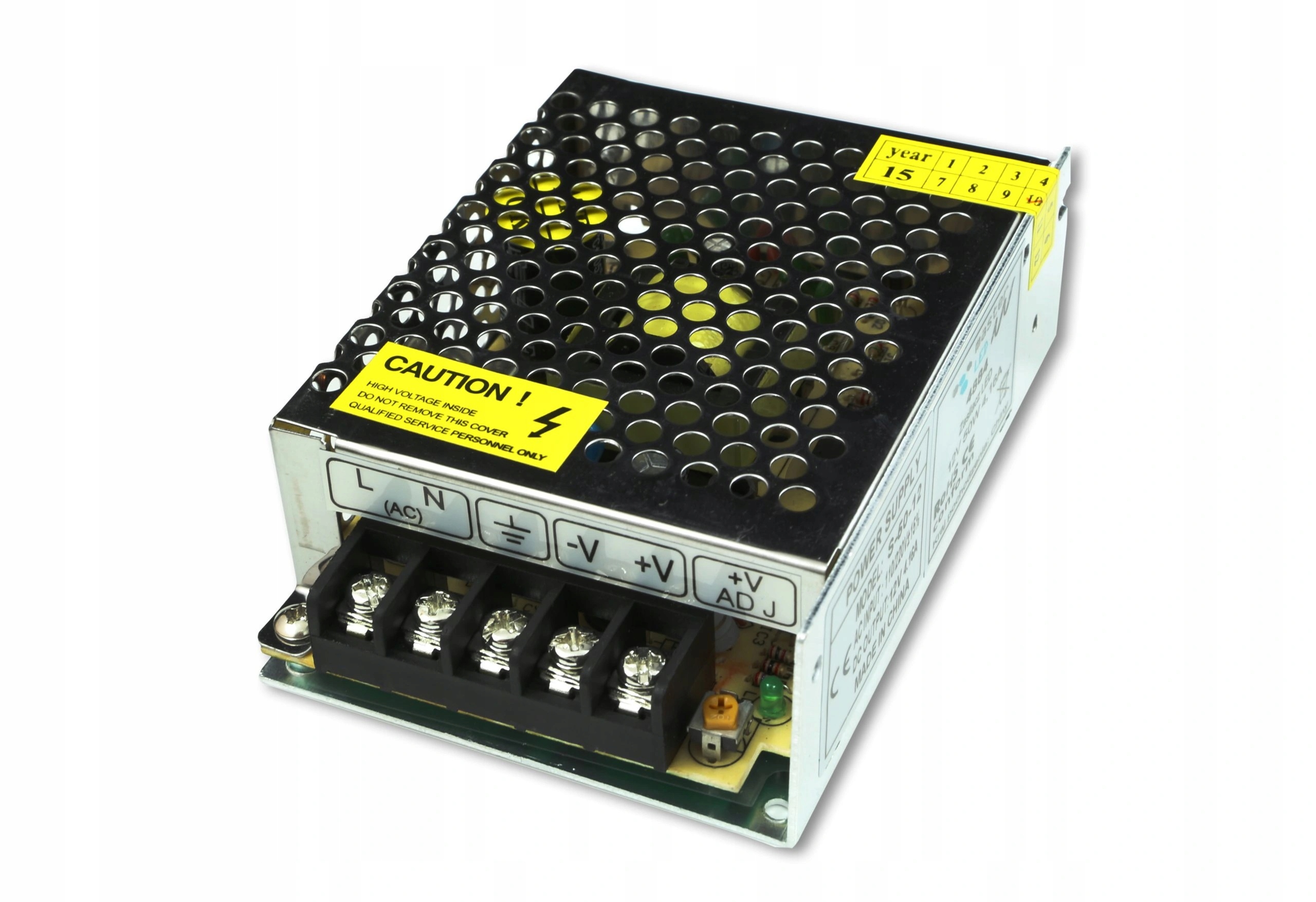 

Zasilacz montażowy 4,16A do taśm Led 12V 50W IP20