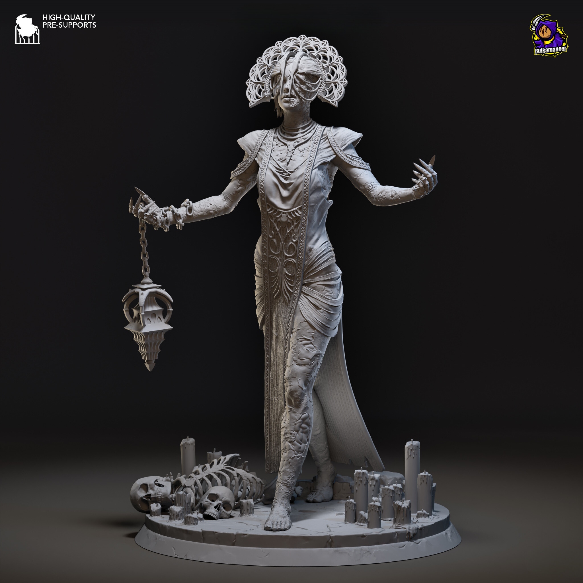 3D tisk figurky The Plague Dead by Daylight Bulkamancer Sulpts 12K