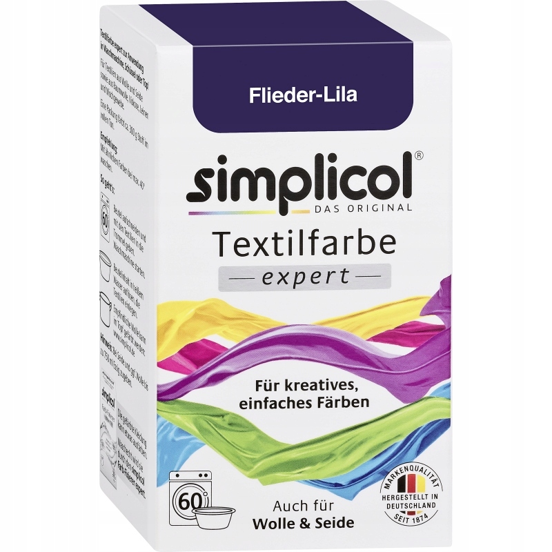 

Simplicol Farba Do Wełny Jedwabiu Expert Fioletowa