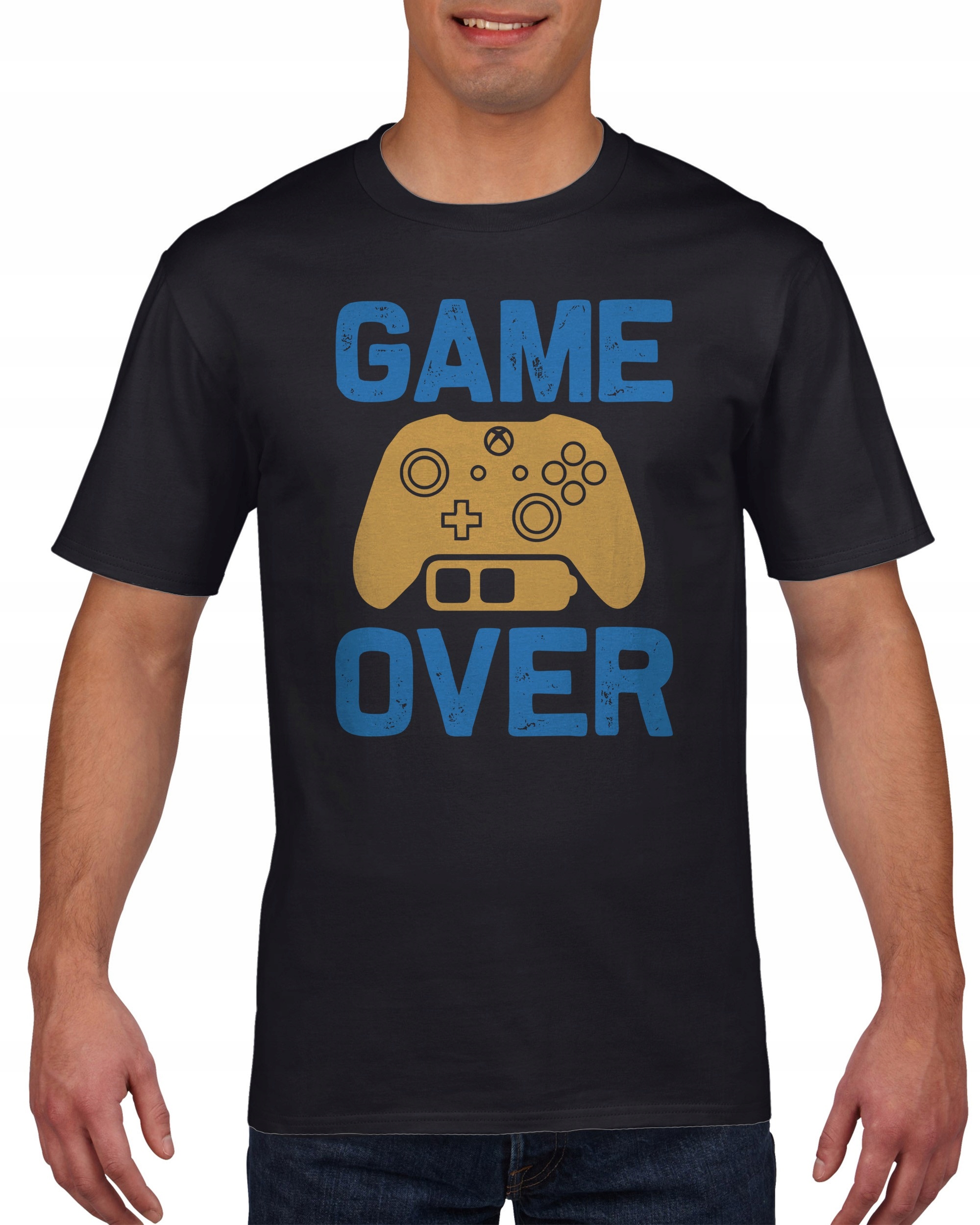 

Koszulka męska Game over S