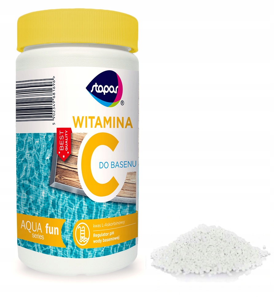

Witamina C do Basenu Chemia Czysta Woda Stapar 1KG