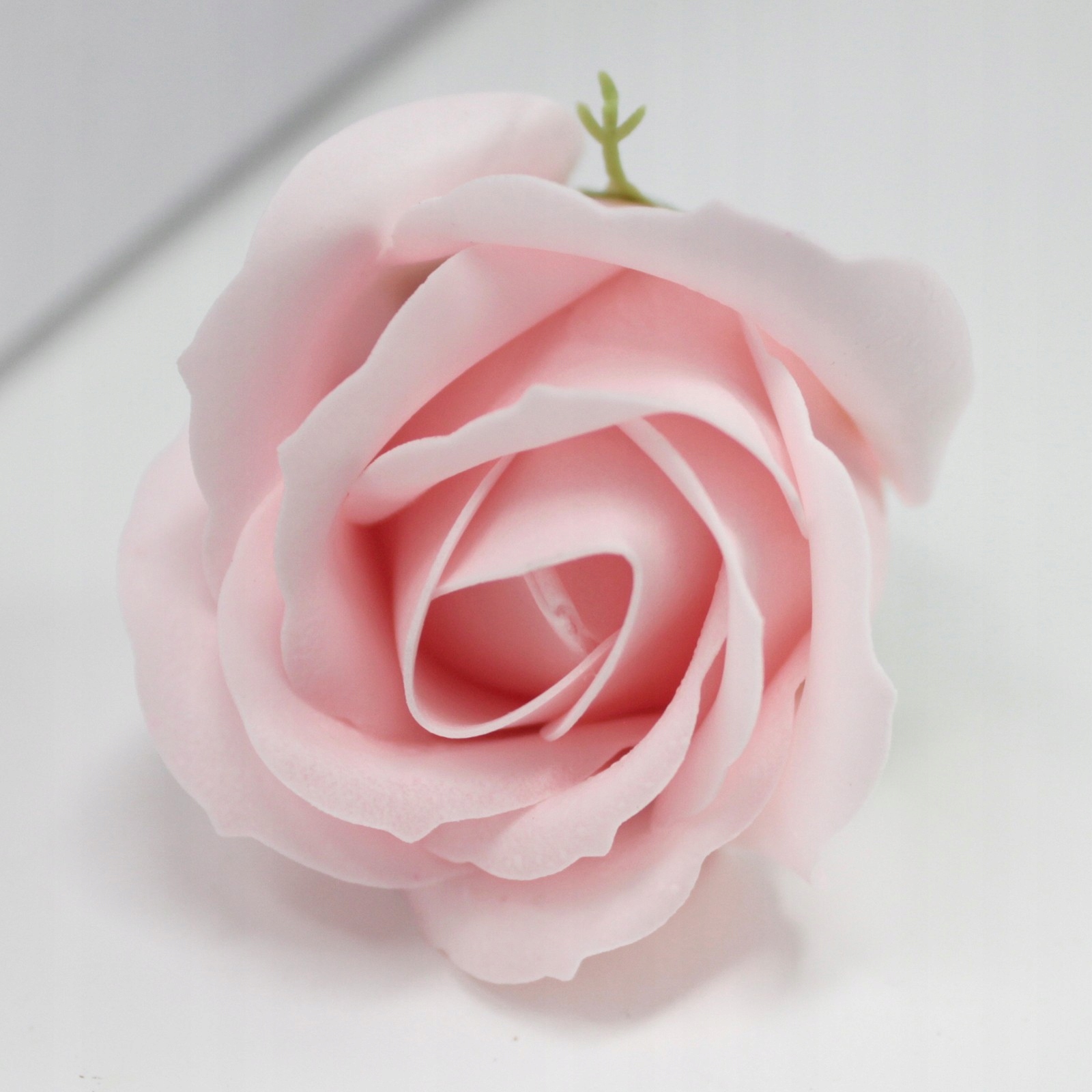 

Jasno różowa Pudrowa róża mydlana flower box