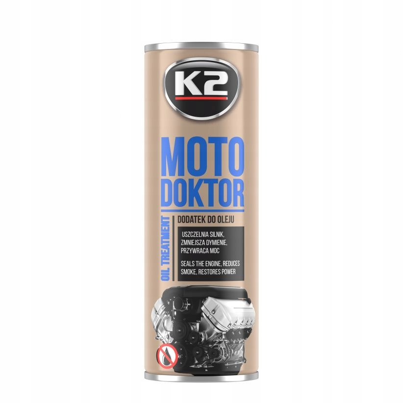 

K2 Moto Doktor Wycisza Uszczelnia Silnik Tarcie