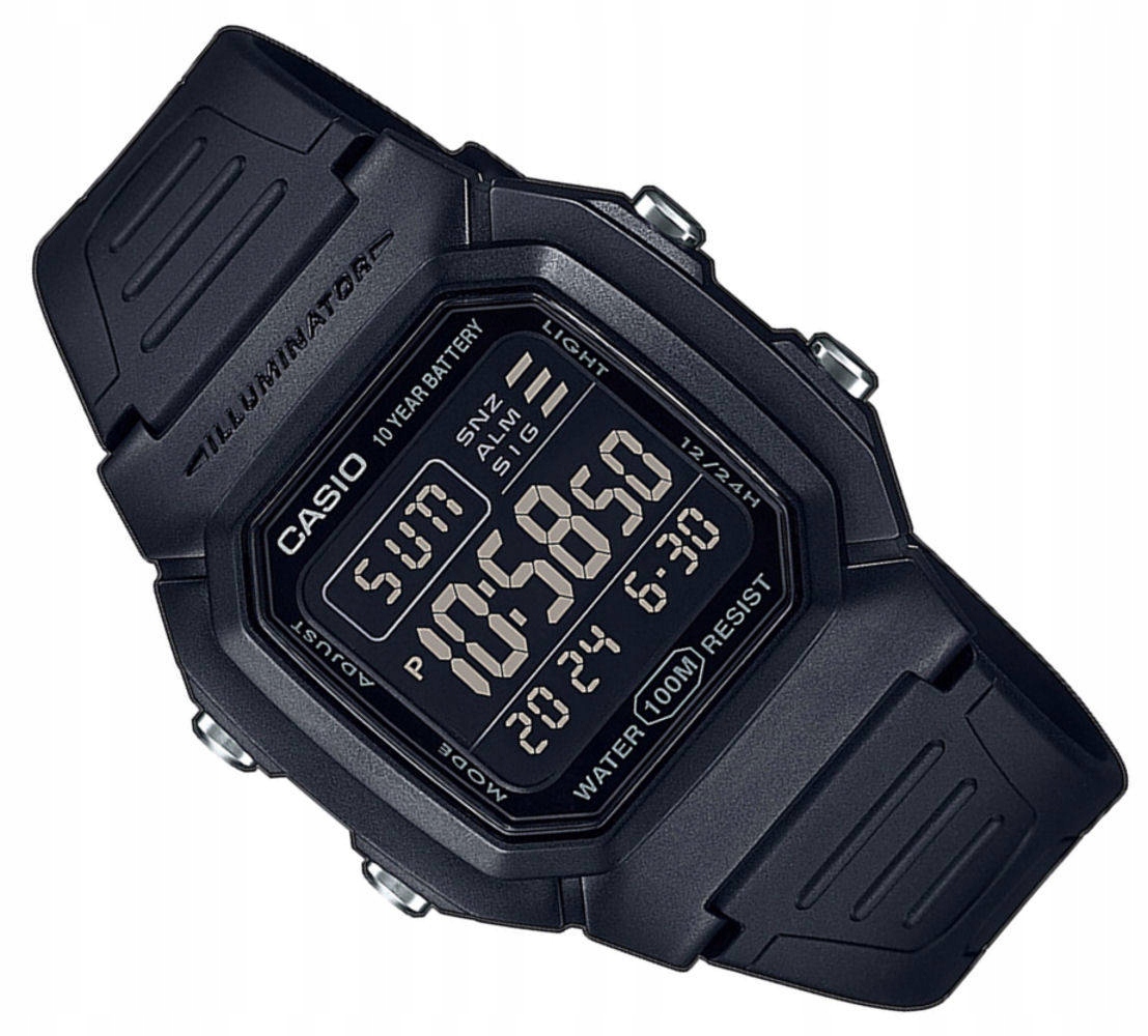 Sportovní Mládežnické Hodinky Casio W-800H -1BVES