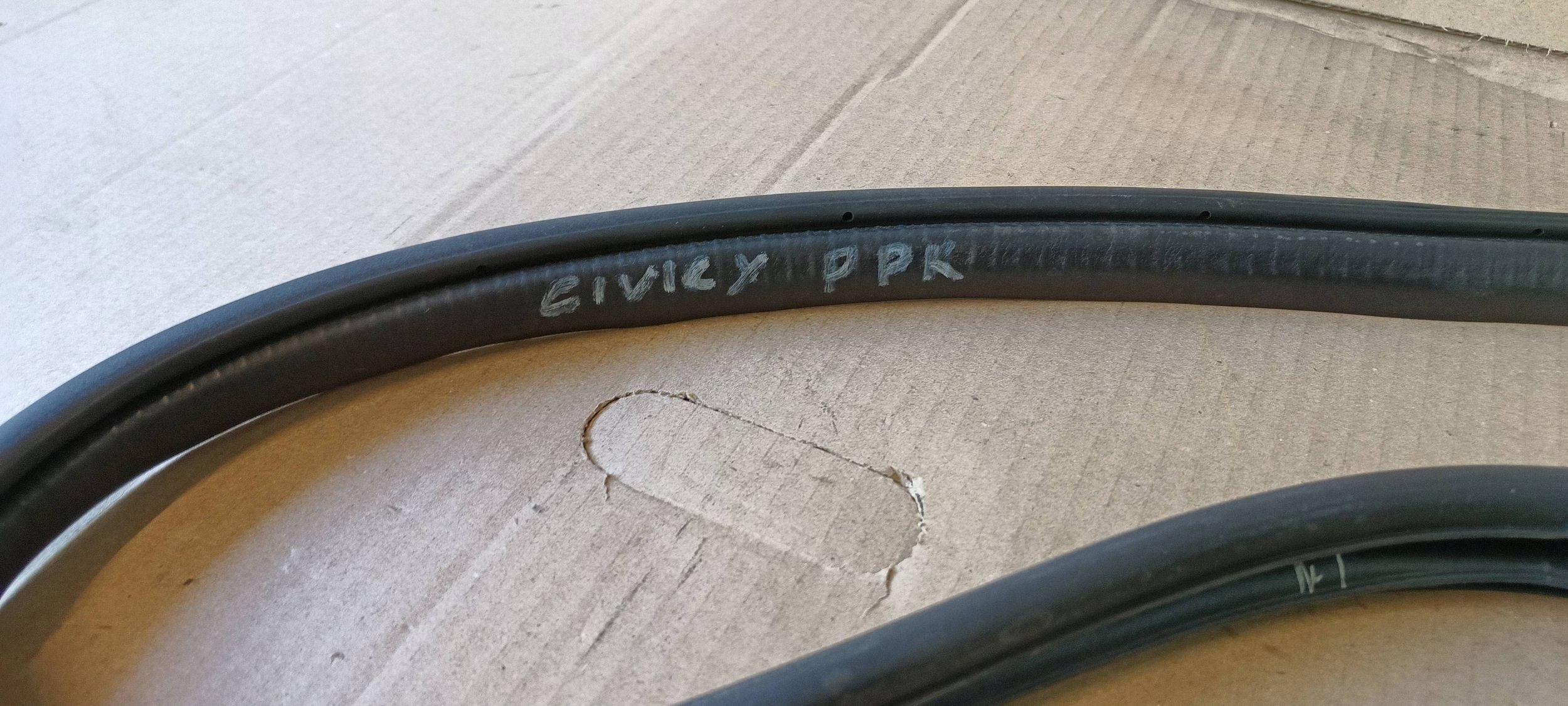 gasket door right front bodywork HONDA CIVIC X 2019R