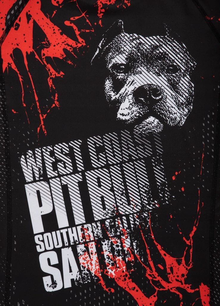 Pit Bull Rashguard Blood Dog Shortsleeve XXL Rodzaj rashguard