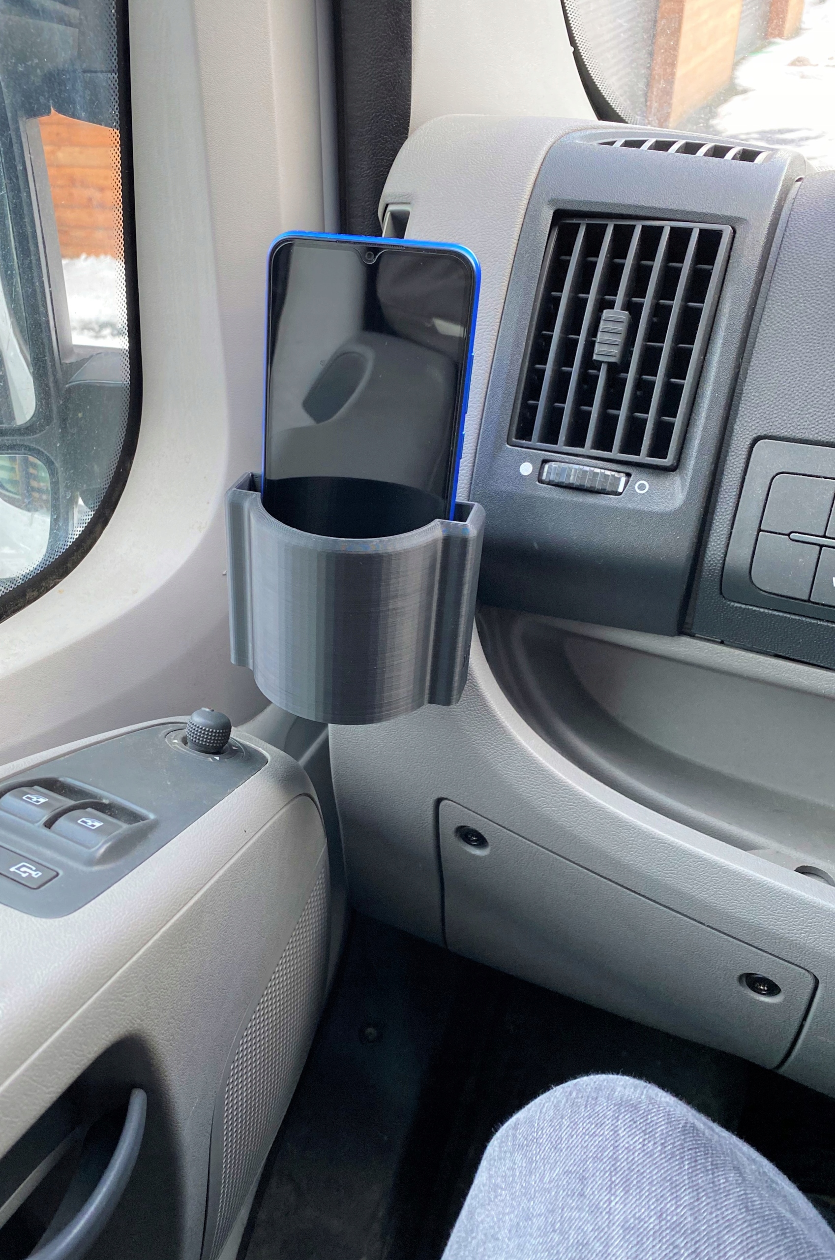 LEWY CUPHOLDER - UCHWYT NA KUBEK TELEFON JUMPER DUCATO BOXER PRZYKRĘCANY Stan opakowania oryginalne