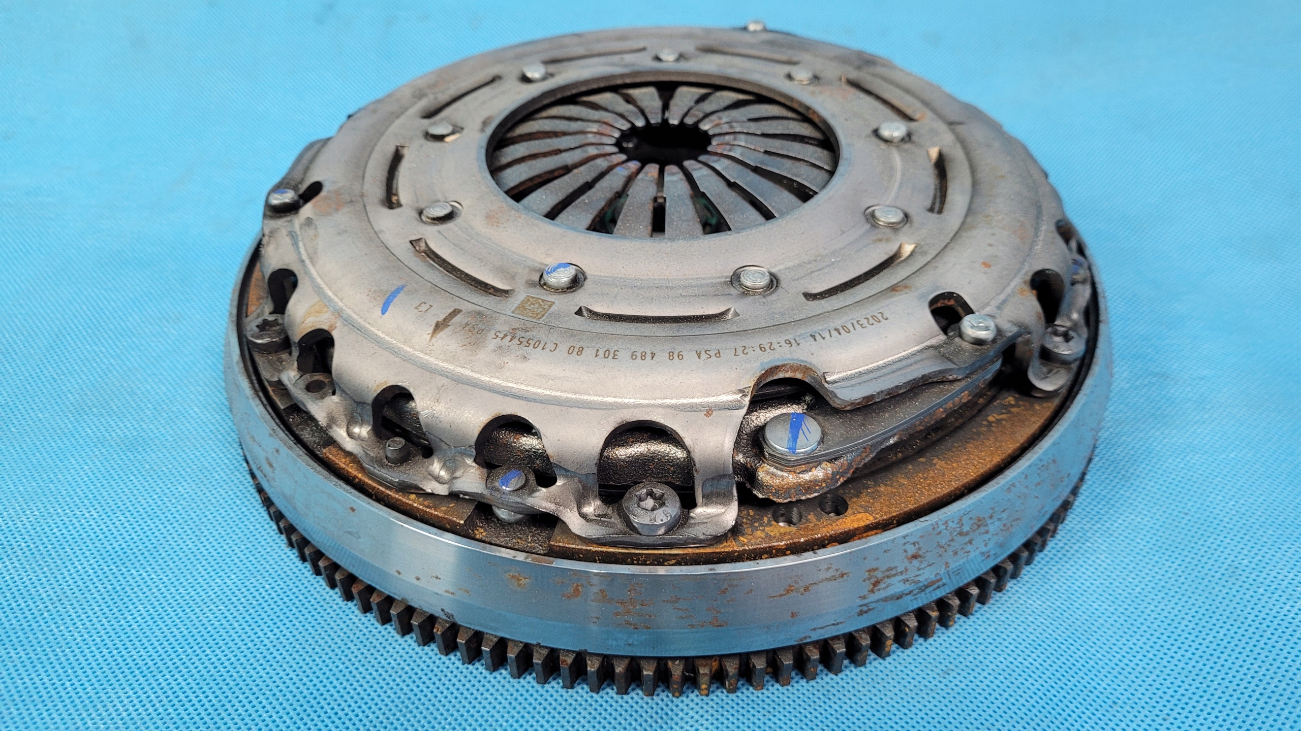 OPEL MOKKA II B 1.2 TURBO 23r SPRZĘGŁO DWUMASA DOCISK 9846803480