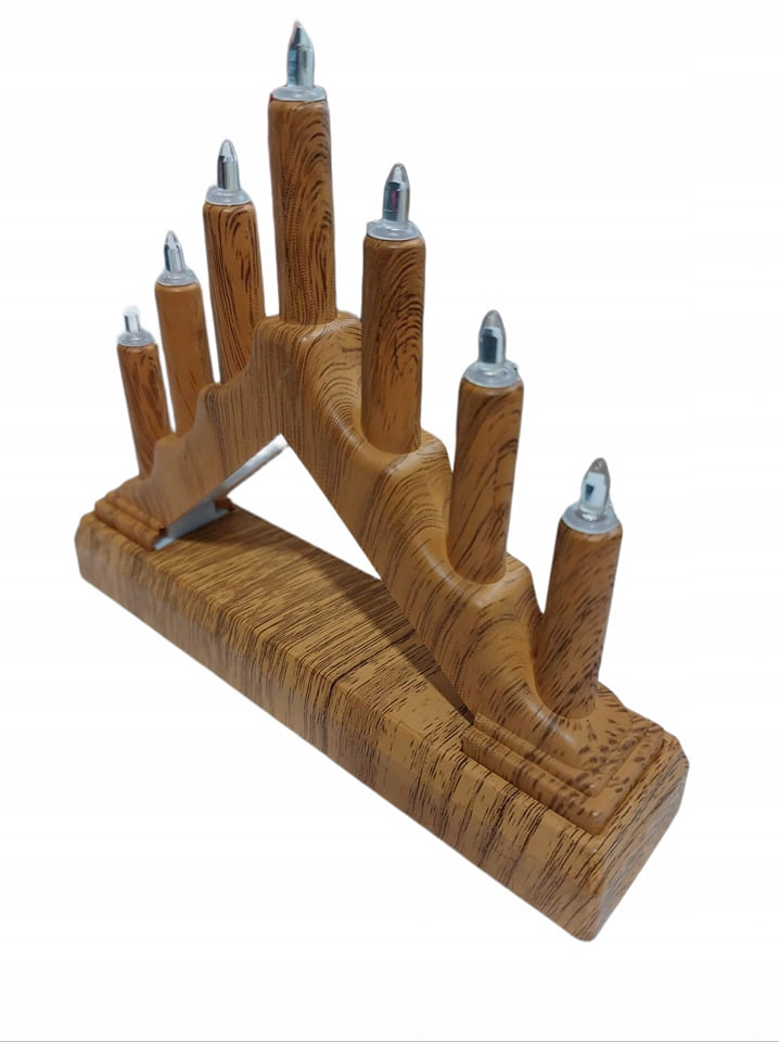 ŚWIECZNIK ADWENTOWY LED DEKORACJA ŚWIĄTECZNA 7 LED EAN (GTIN) 5908305800422