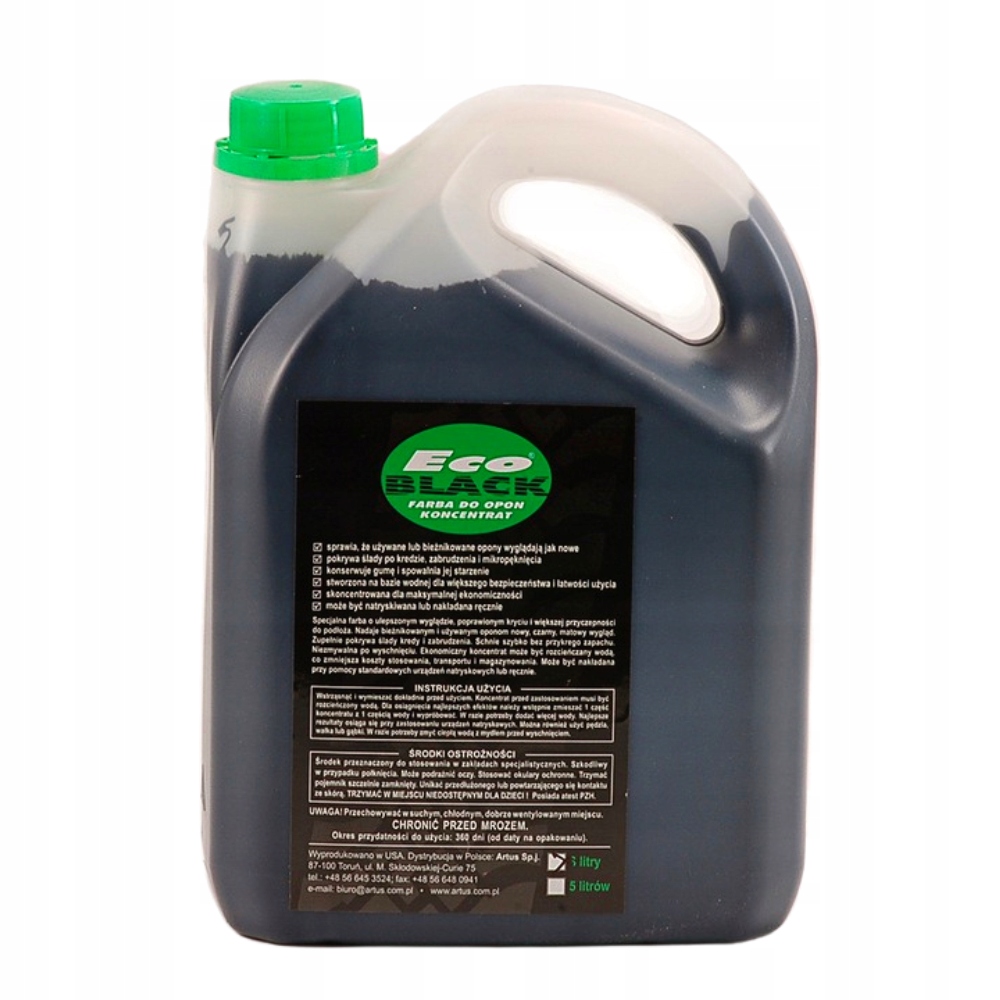 

Farba do opon Impregnat Eco Black Koncentrat 3L