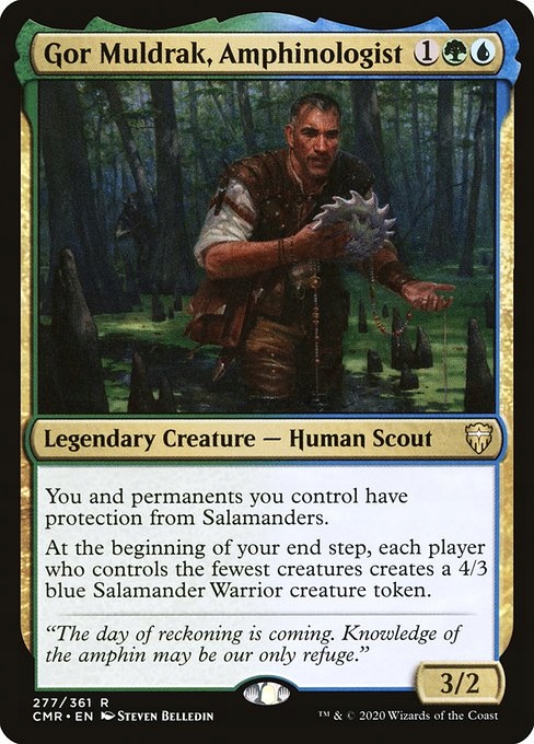 MtG: Gor Muldrak, Amphinologist (CMR)
