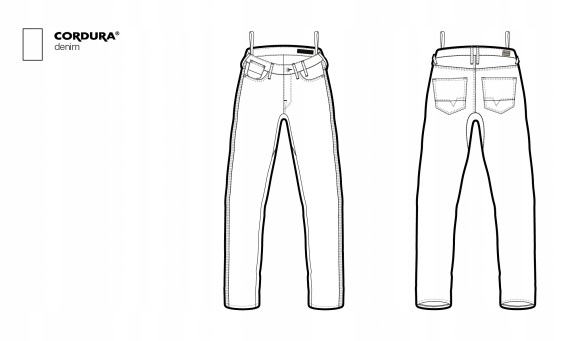 Rev'it Victoria SF - Jeansy motocyklowe 31 32 Rozmiar 31/32