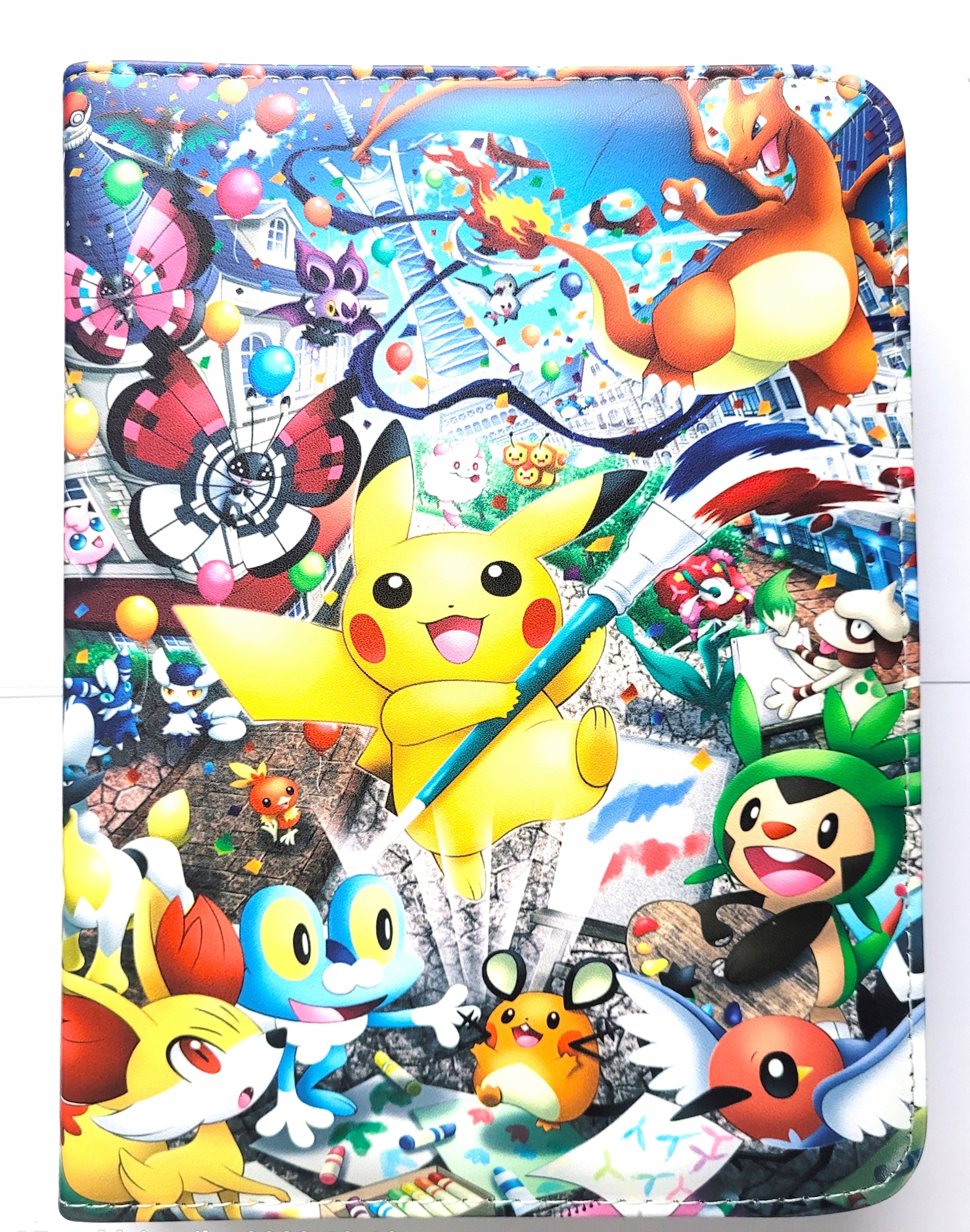 ALBUM NA 400 KART POKEMON SEGREGATOR + 40 KART GRATIS