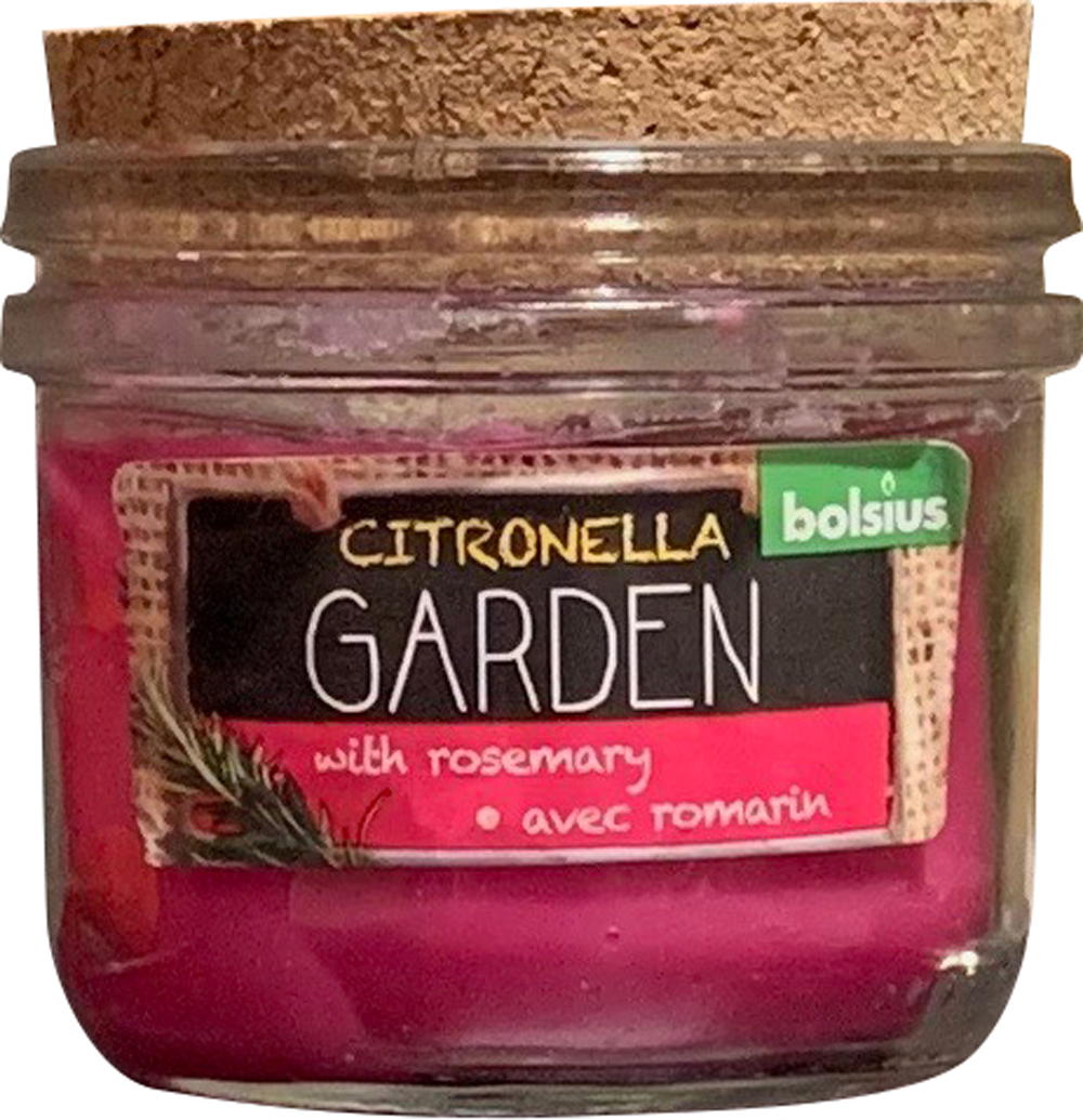 

Citronella Rozmaryn świeca w szkle 80/83