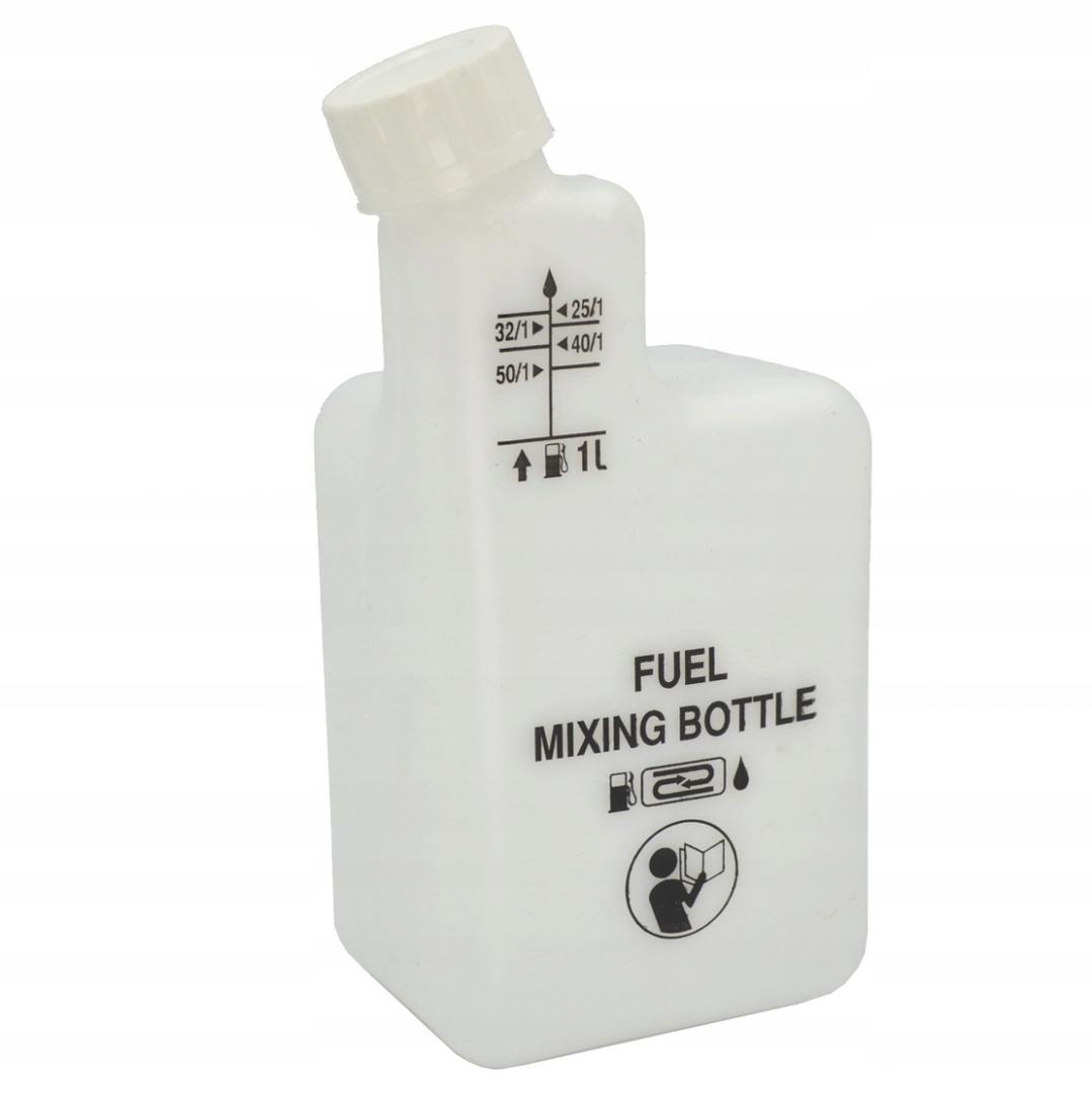 POJEMNIK BUTELKA DO SPORZĄDZENIA MIESZANKI PALIWA I OLEJU 1L Typ inny